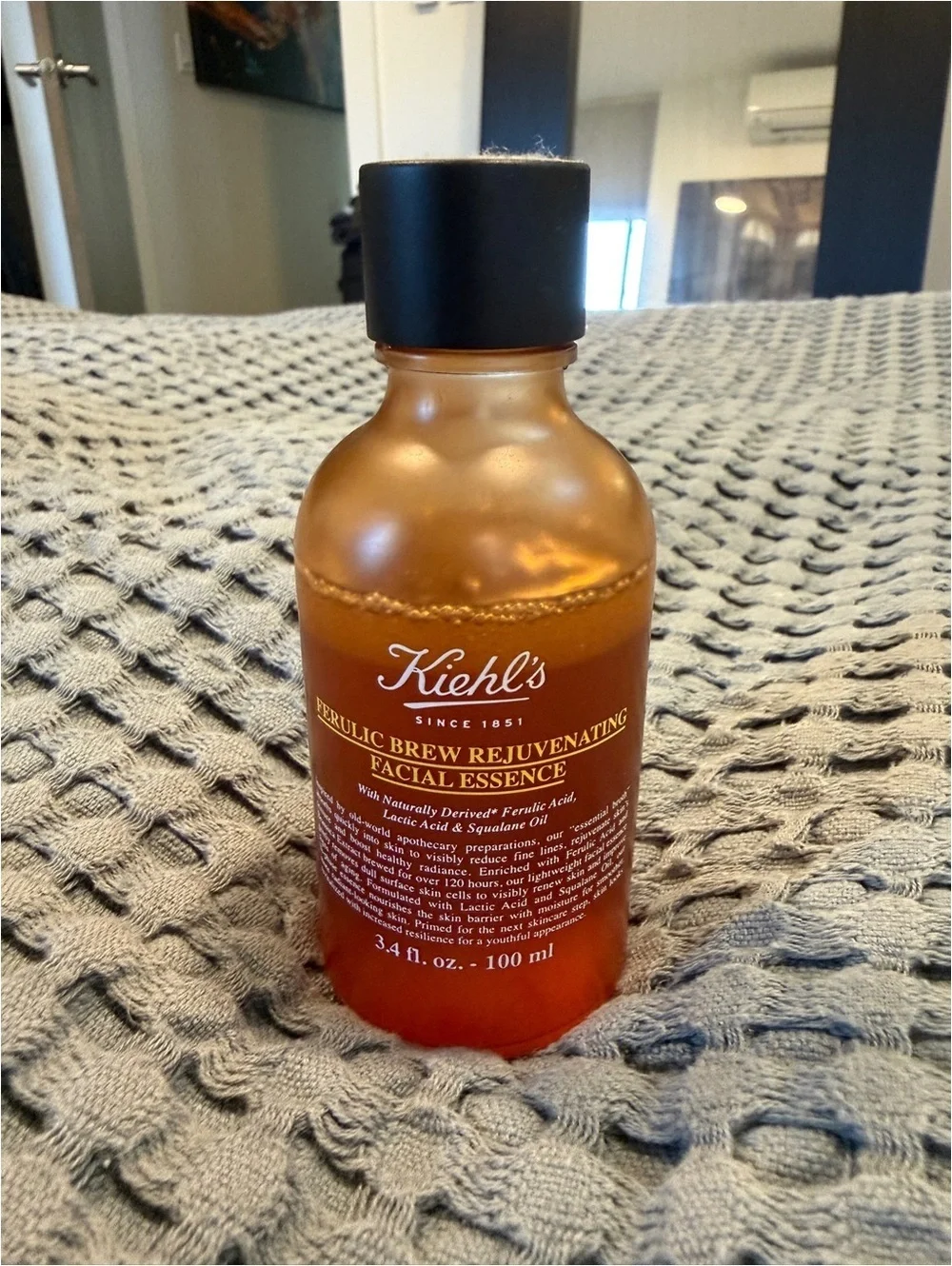 Kiehl's Brown Amber Facial Essence Bottle